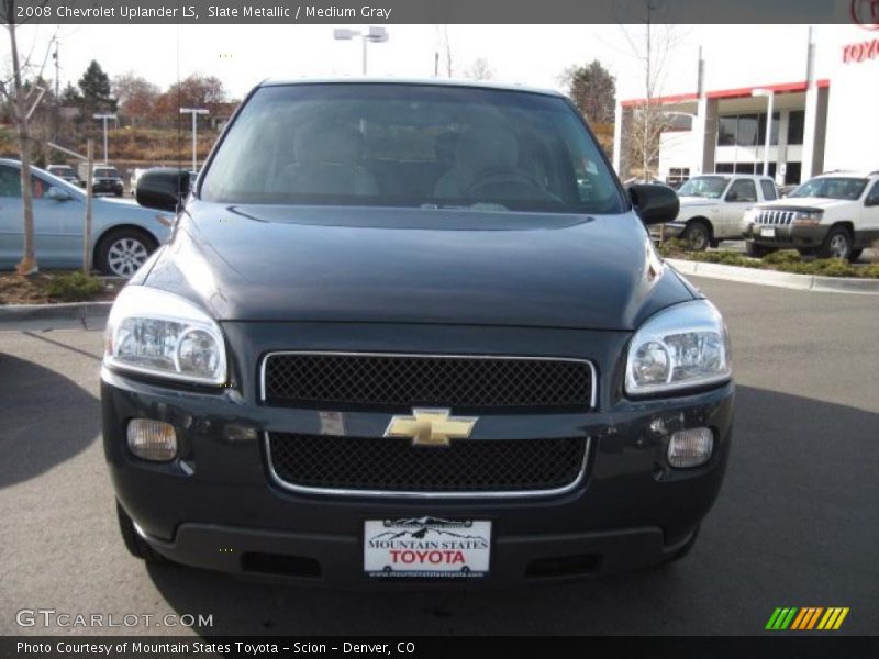 Slate Metallic / Medium Gray 2008 Chevrolet Uplander LS