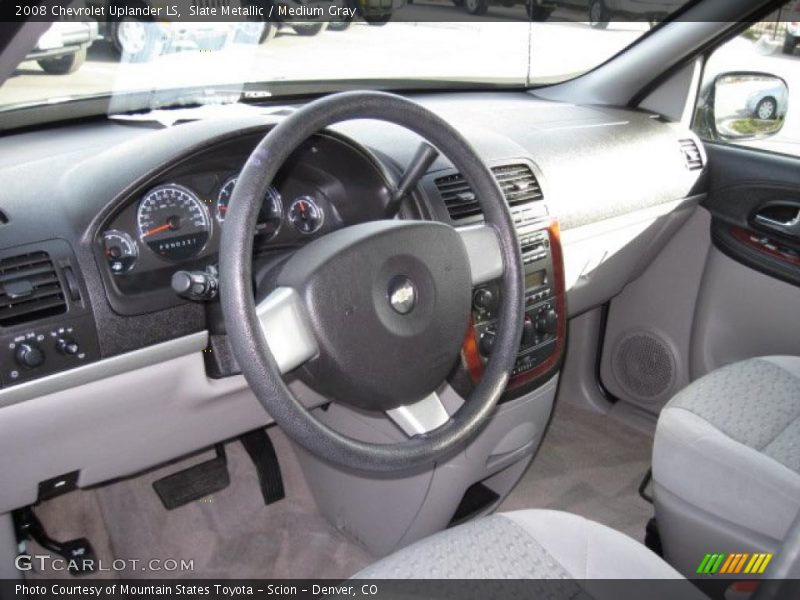 Slate Metallic / Medium Gray 2008 Chevrolet Uplander LS
