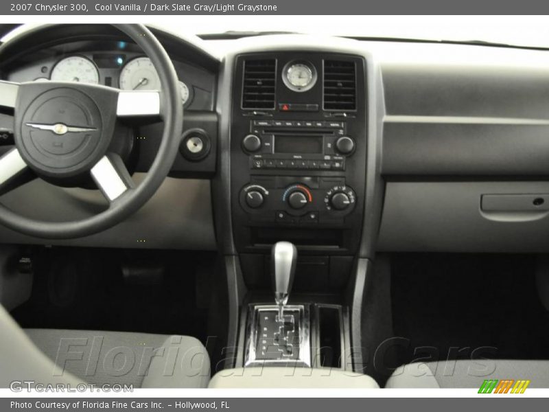 Cool Vanilla / Dark Slate Gray/Light Graystone 2007 Chrysler 300