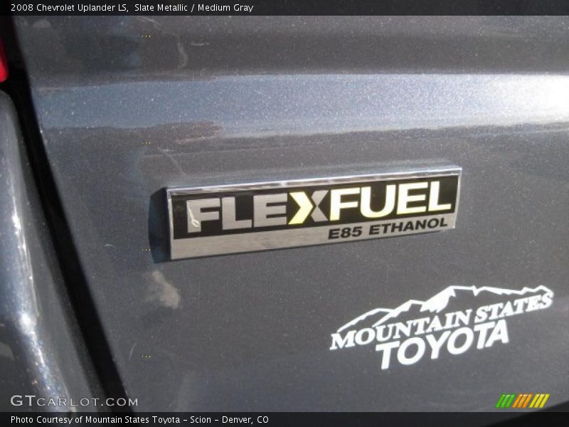 Slate Metallic / Medium Gray 2008 Chevrolet Uplander LS