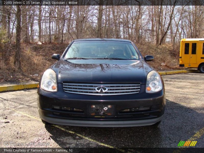 Black Obsidian / Willow 2003 Infiniti G 35 Sedan