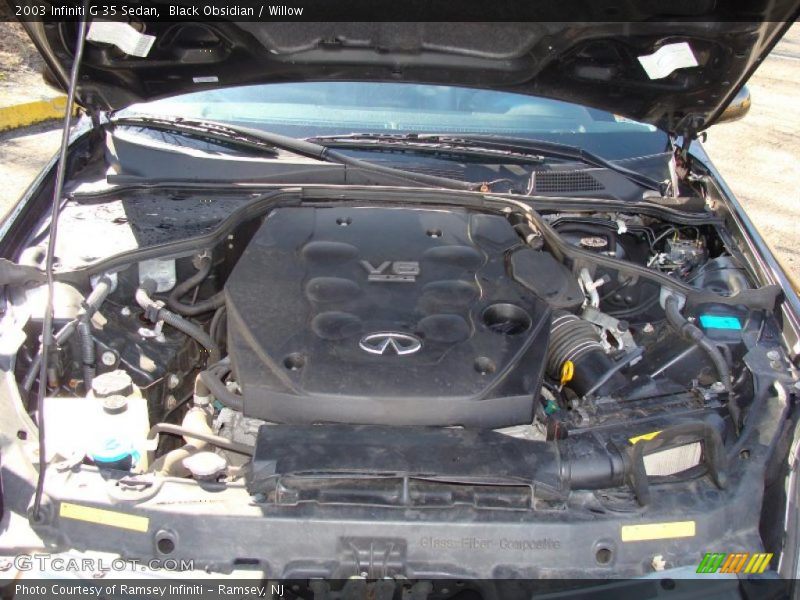 Black Obsidian / Willow 2003 Infiniti G 35 Sedan