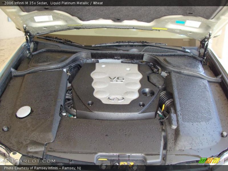 Liquid Platinum Metallic / Wheat 2006 Infiniti M 35x Sedan