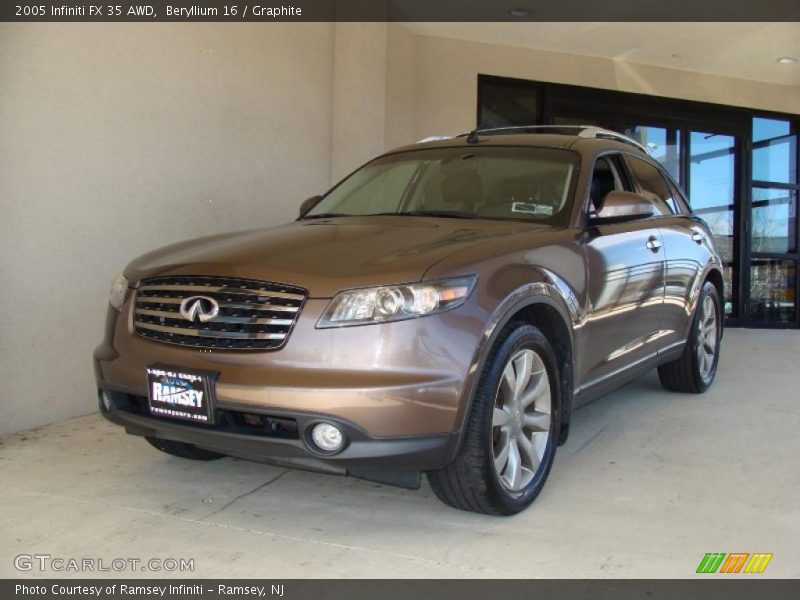Beryllium 16 / Graphite 2005 Infiniti FX 35 AWD