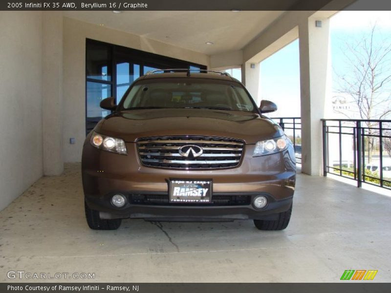 Beryllium 16 / Graphite 2005 Infiniti FX 35 AWD