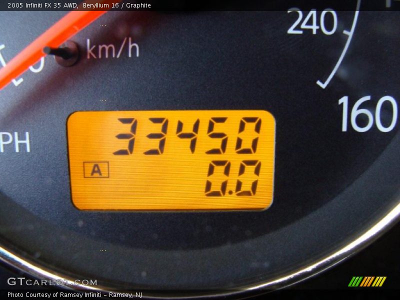 Beryllium 16 / Graphite 2005 Infiniti FX 35 AWD