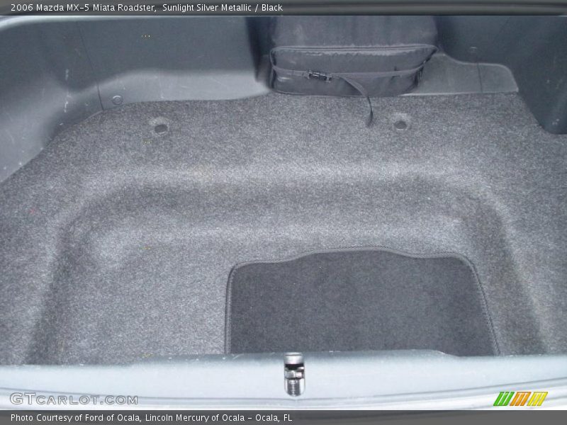 Sunlight Silver Metallic / Black 2006 Mazda MX-5 Miata Roadster