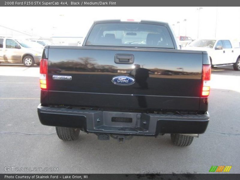 Black / Medium/Dark Flint 2008 Ford F150 STX SuperCab 4x4