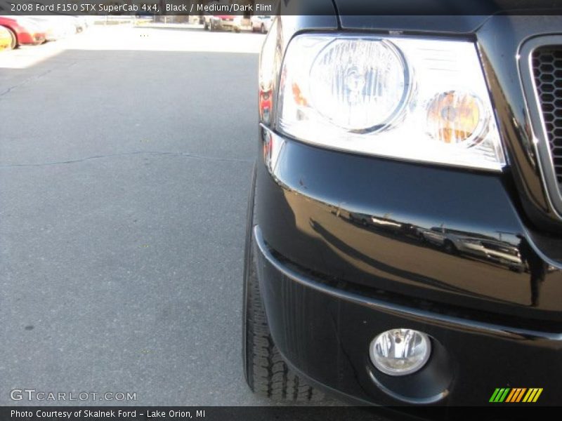 Black / Medium/Dark Flint 2008 Ford F150 STX SuperCab 4x4