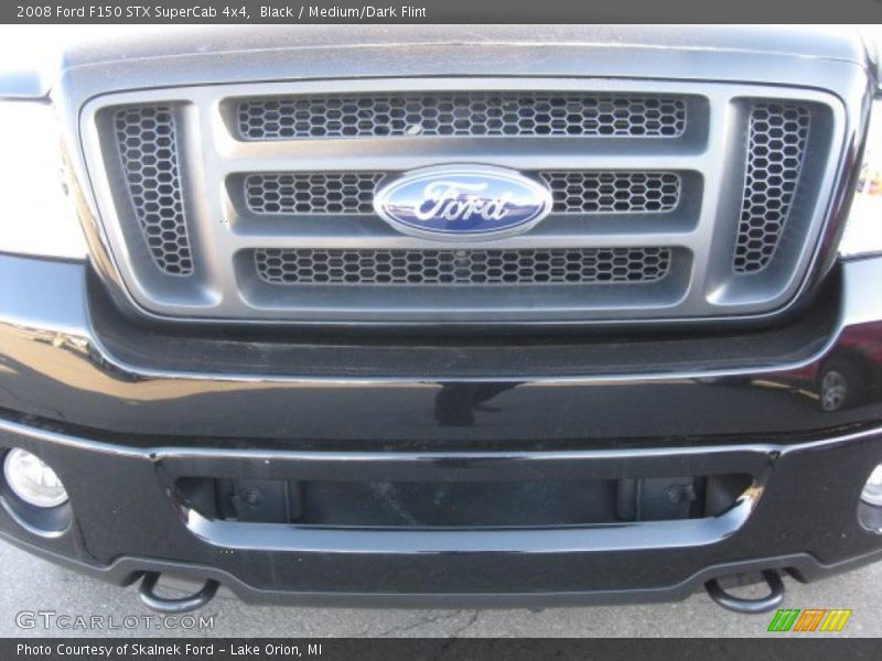 Black / Medium/Dark Flint 2008 Ford F150 STX SuperCab 4x4