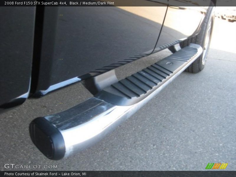 Black / Medium/Dark Flint 2008 Ford F150 STX SuperCab 4x4