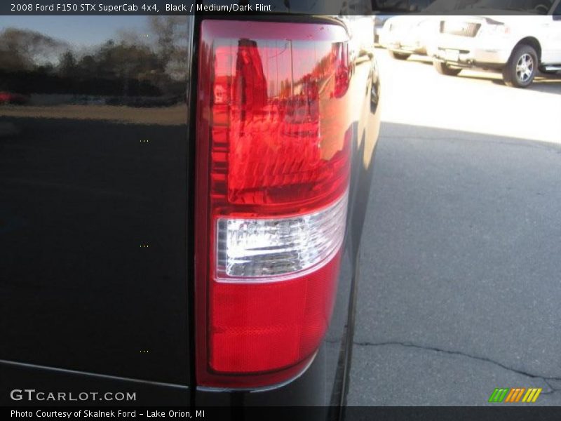 Black / Medium/Dark Flint 2008 Ford F150 STX SuperCab 4x4