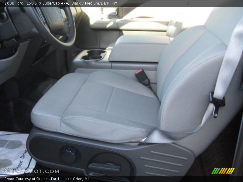 Black / Medium/Dark Flint 2008 Ford F150 STX SuperCab 4x4