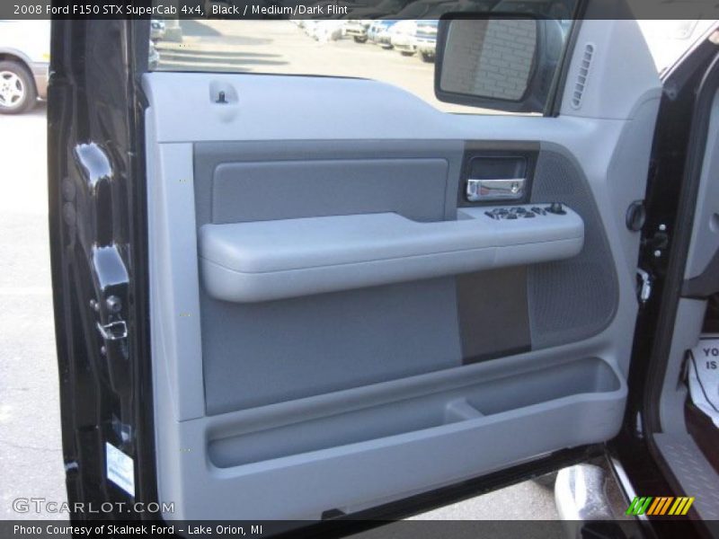Black / Medium/Dark Flint 2008 Ford F150 STX SuperCab 4x4