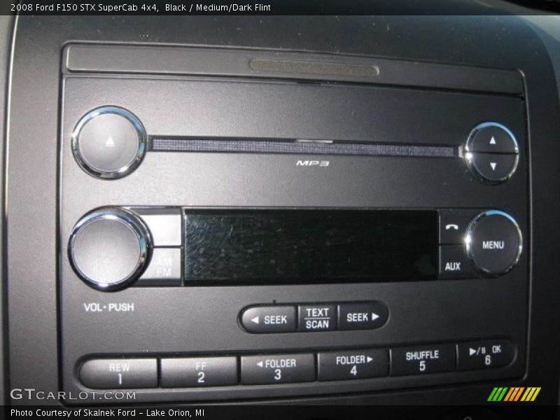 Black / Medium/Dark Flint 2008 Ford F150 STX SuperCab 4x4