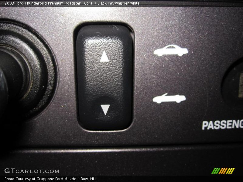 Coral / Black Ink/Whisper White 2003 Ford Thunderbird Premium Roadster