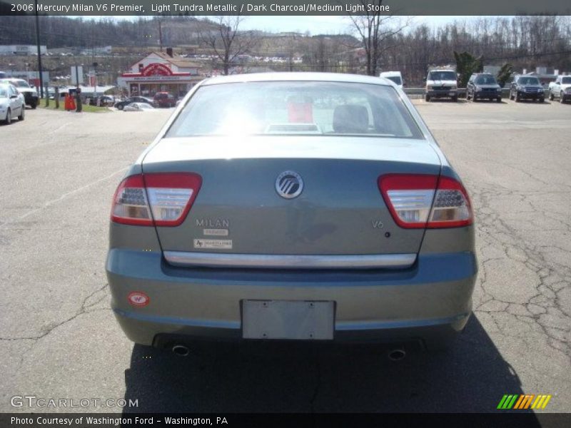 Light Tundra Metallic / Dark Charcoal/Medium Light Stone 2006 Mercury Milan V6 Premier