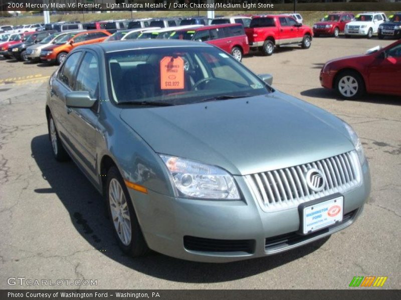 Light Tundra Metallic / Dark Charcoal/Medium Light Stone 2006 Mercury Milan V6 Premier