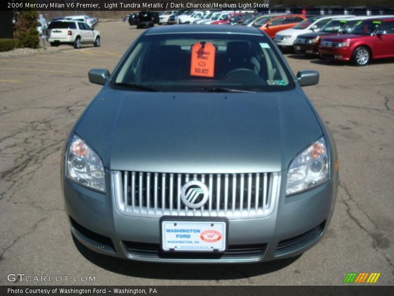 Light Tundra Metallic / Dark Charcoal/Medium Light Stone 2006 Mercury Milan V6 Premier