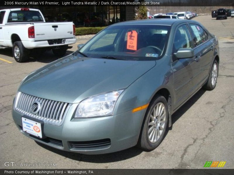 Light Tundra Metallic / Dark Charcoal/Medium Light Stone 2006 Mercury Milan V6 Premier
