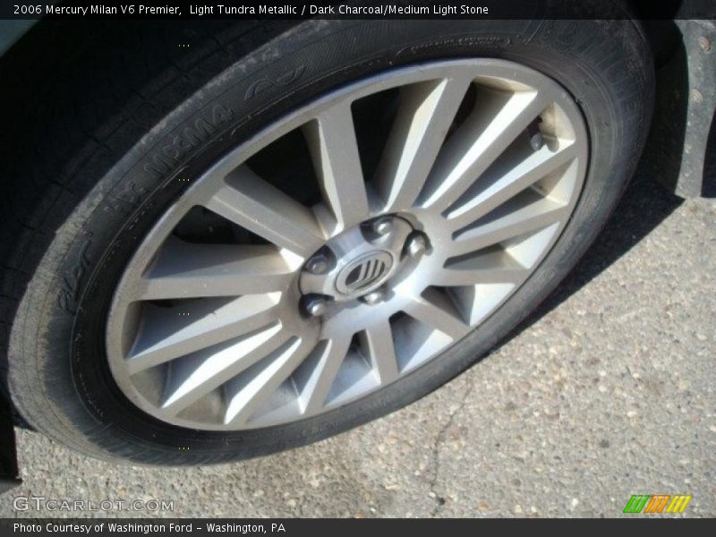 Light Tundra Metallic / Dark Charcoal/Medium Light Stone 2006 Mercury Milan V6 Premier
