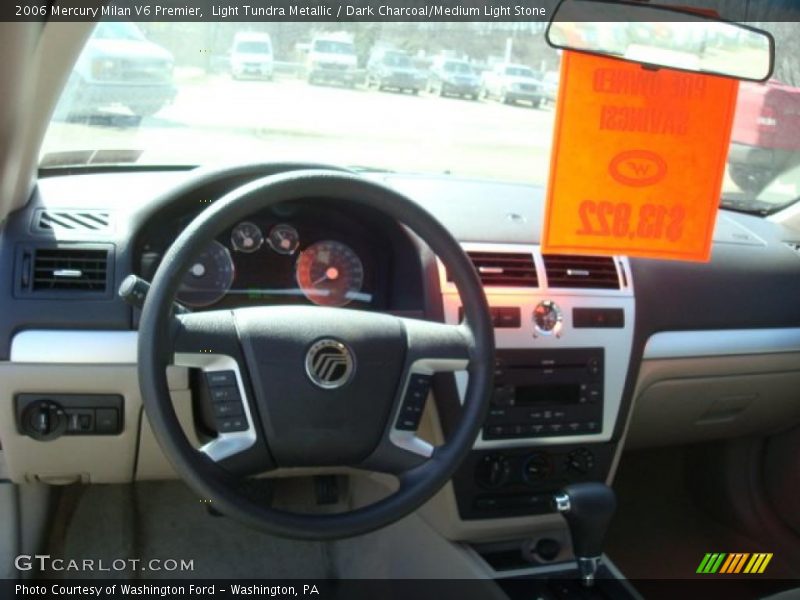 Light Tundra Metallic / Dark Charcoal/Medium Light Stone 2006 Mercury Milan V6 Premier