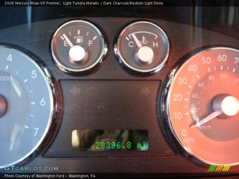 Light Tundra Metallic / Dark Charcoal/Medium Light Stone 2006 Mercury Milan V6 Premier