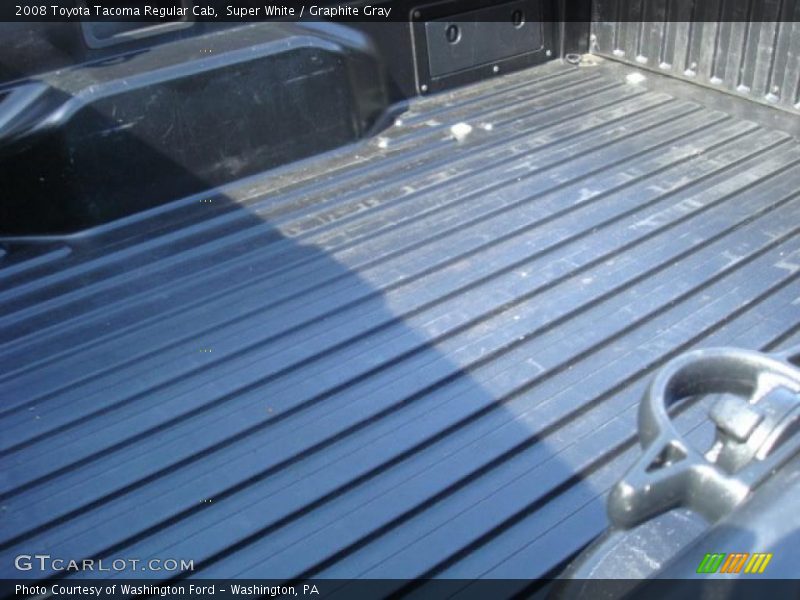 Super White / Graphite Gray 2008 Toyota Tacoma Regular Cab