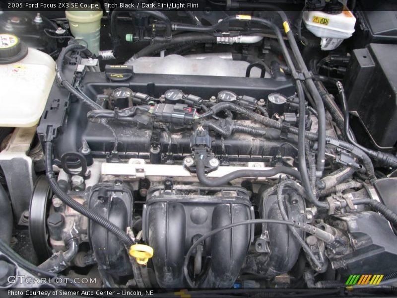 Pitch Black / Dark Flint/Light Flint 2005 Ford Focus ZX3 SE Coupe
