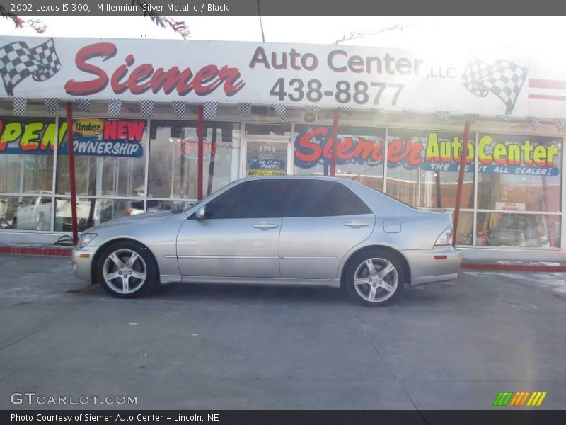 Millennium Silver Metallic / Black 2002 Lexus IS 300