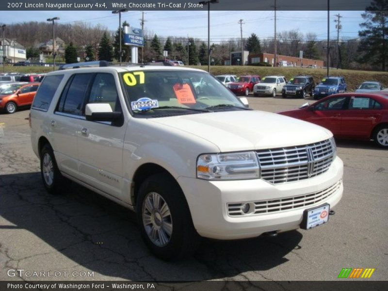 White Chocolate Tri-Coat / Stone 2007 Lincoln Navigator Luxury 4x4