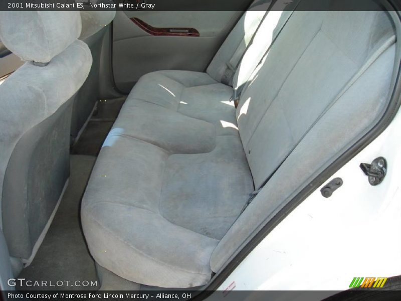 Northstar White / Gray 2001 Mitsubishi Galant ES