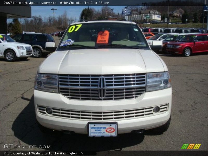White Chocolate Tri-Coat / Stone 2007 Lincoln Navigator Luxury 4x4