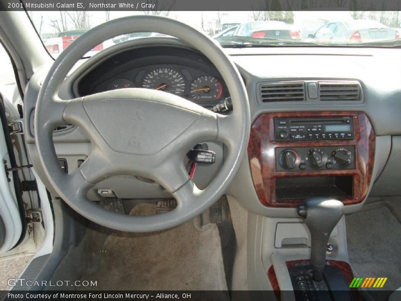 Northstar White / Gray 2001 Mitsubishi Galant ES