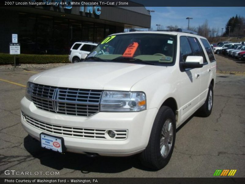 White Chocolate Tri-Coat / Stone 2007 Lincoln Navigator Luxury 4x4