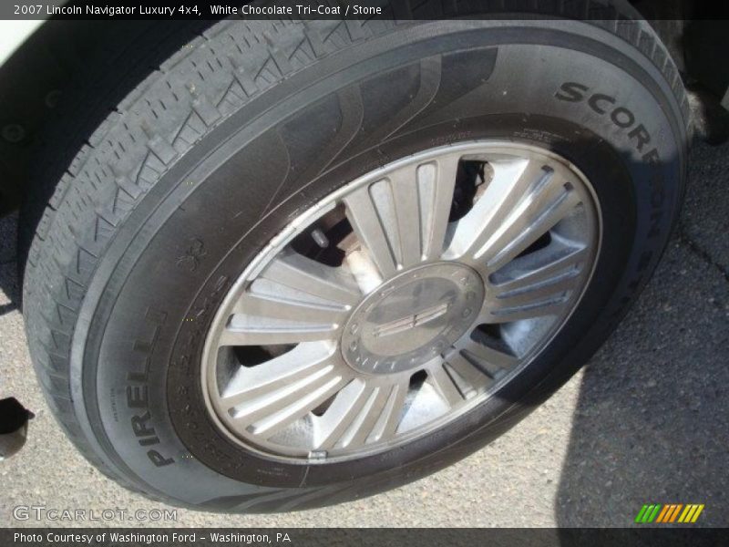 White Chocolate Tri-Coat / Stone 2007 Lincoln Navigator Luxury 4x4