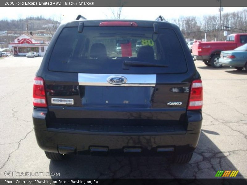 Black / Charcoal 2008 Ford Escape Limited 4WD