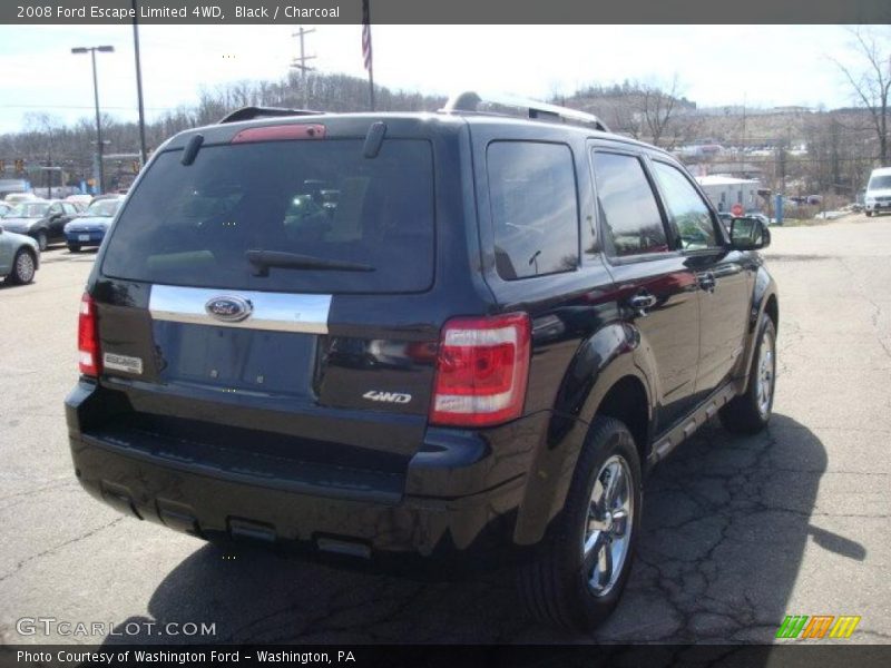 Black / Charcoal 2008 Ford Escape Limited 4WD