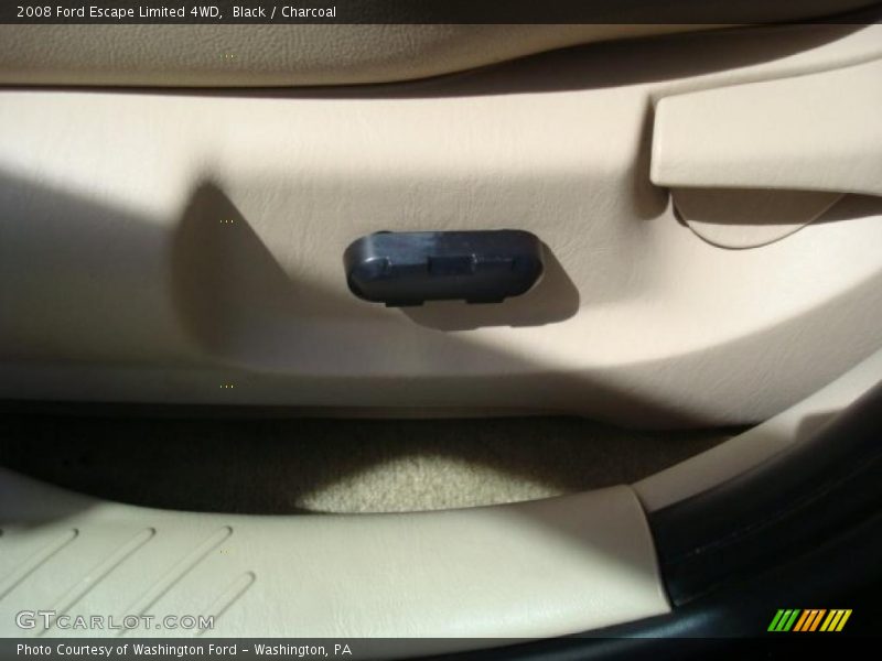 Black / Charcoal 2008 Ford Escape Limited 4WD