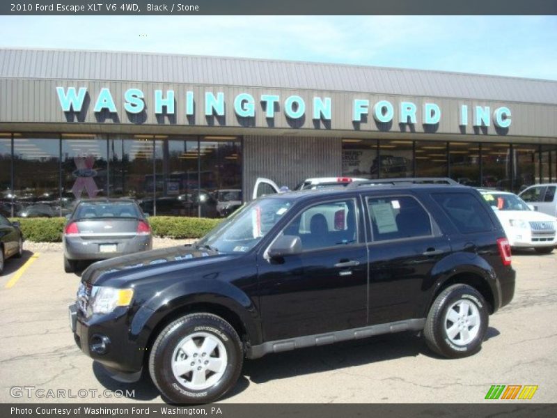 Black / Stone 2010 Ford Escape XLT V6 4WD