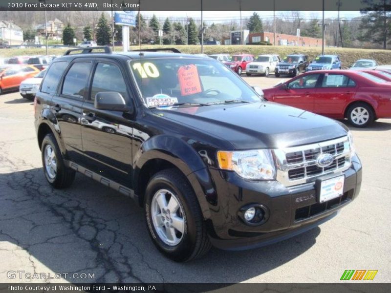 Black / Stone 2010 Ford Escape XLT V6 4WD
