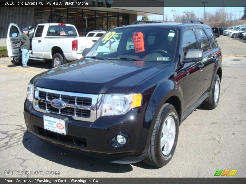 Black / Stone 2010 Ford Escape XLT V6 4WD