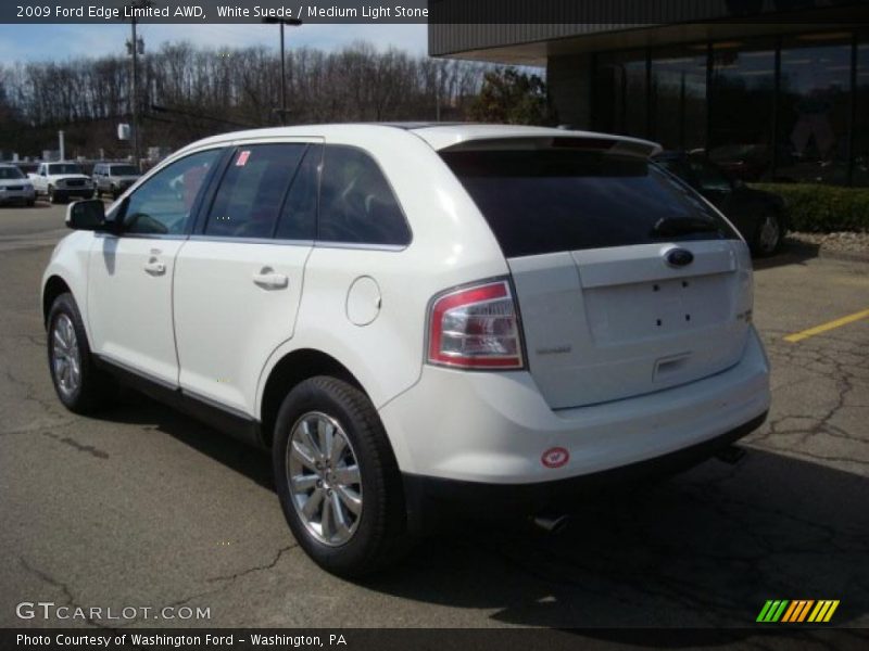 White Suede / Medium Light Stone 2009 Ford Edge Limited AWD