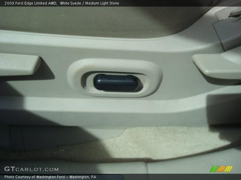 White Suede / Medium Light Stone 2009 Ford Edge Limited AWD