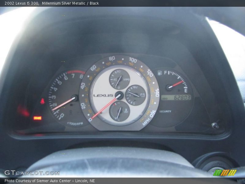 Millennium Silver Metallic / Black 2002 Lexus IS 300