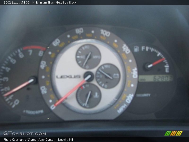 Millennium Silver Metallic / Black 2002 Lexus IS 300