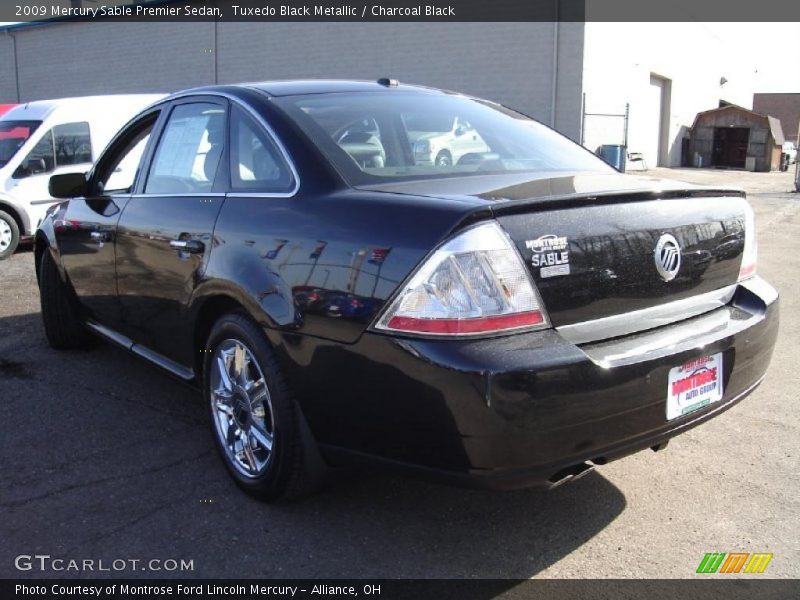 Tuxedo Black Metallic / Charcoal Black 2009 Mercury Sable Premier Sedan