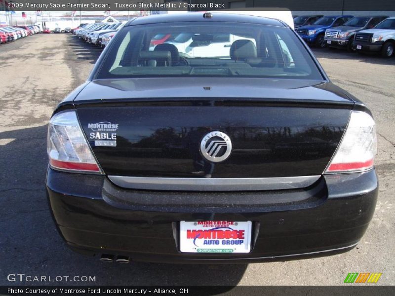Tuxedo Black Metallic / Charcoal Black 2009 Mercury Sable Premier Sedan