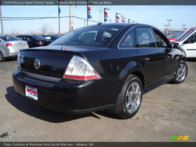 Tuxedo Black Metallic / Charcoal Black 2009 Mercury Sable Premier Sedan