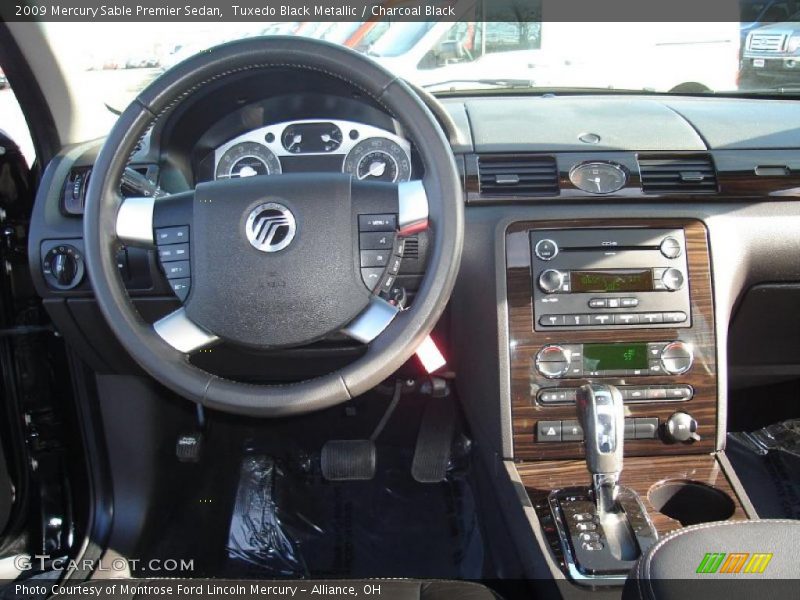 Tuxedo Black Metallic / Charcoal Black 2009 Mercury Sable Premier Sedan